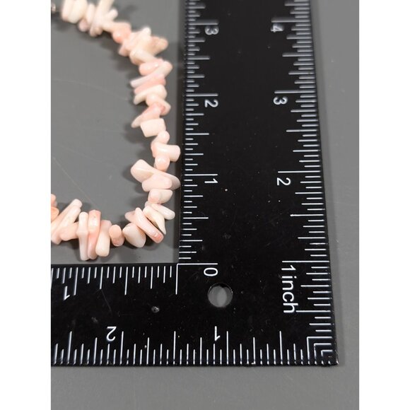 Pura Vida Pink Shell Faux Coral Beaded Ankle Bracelet Anklet 10 in - Picture 6 of 6